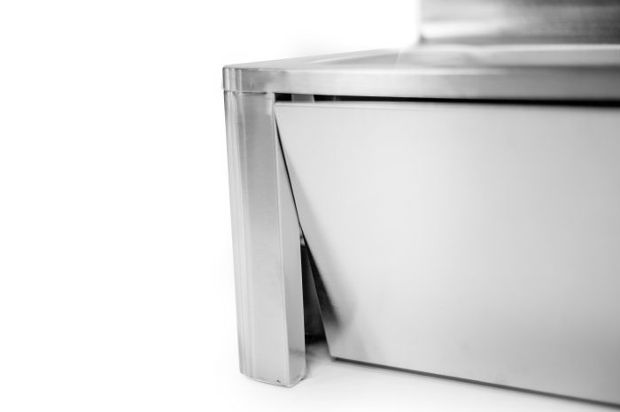 Stainless steel knee hand wash sink basin