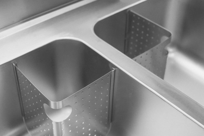 Commercial Small Double Sink
