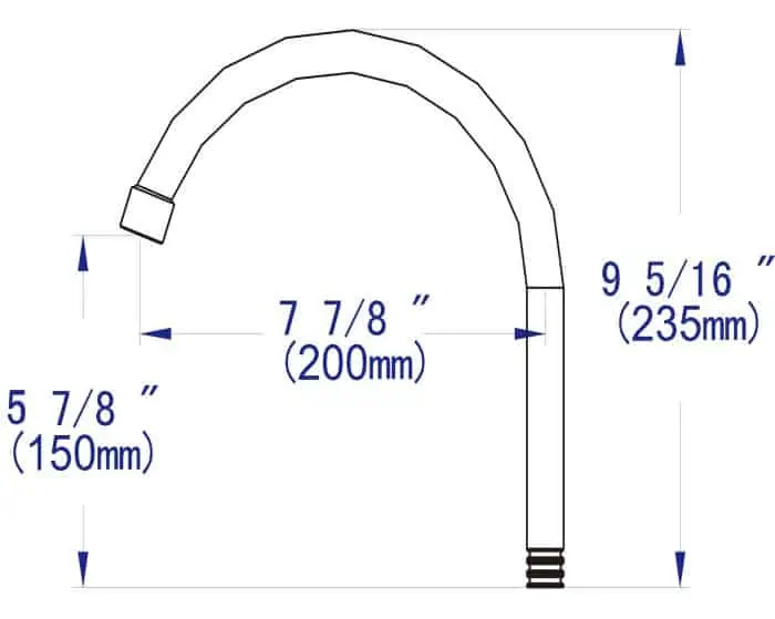 Mixer Tap Spout