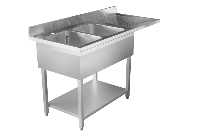 Stainless Steel Double Commercial Sink